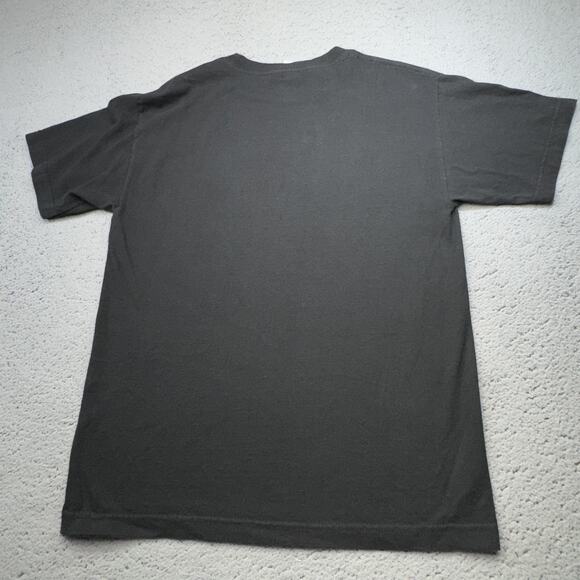 Vintage Scientist Portrait Shirt Mens Medium Black Space Graphic Quote 1993 90s - Picture 6 of 10